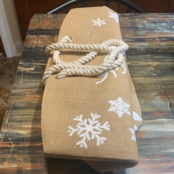 Huge jute bag with rope handles - Picture 10 of 10